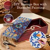 Mandala DIY Diamant Kunst Holz Aufbewahrungsbox Diamond Painting Aufbewahrungsbox