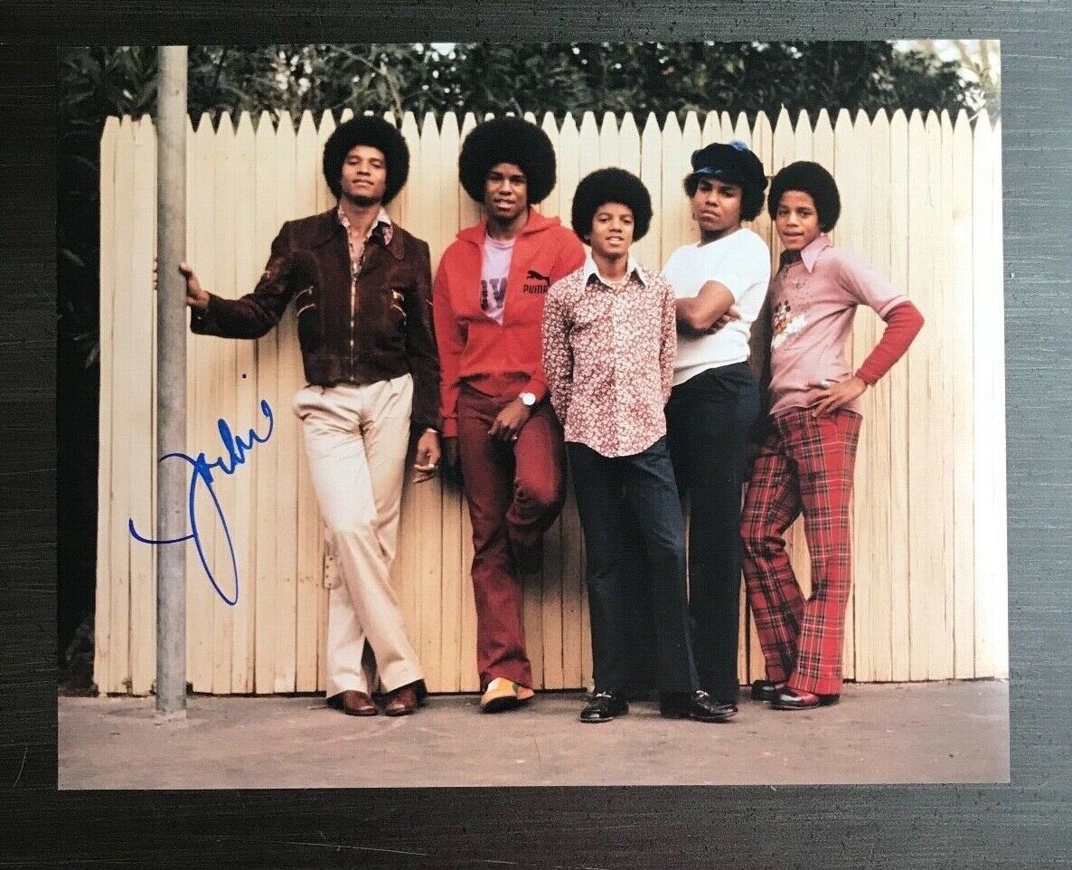 * JACKSON'S * signed autographed 11x14 Photo Poster painting * JACKIE JACKSON * 4