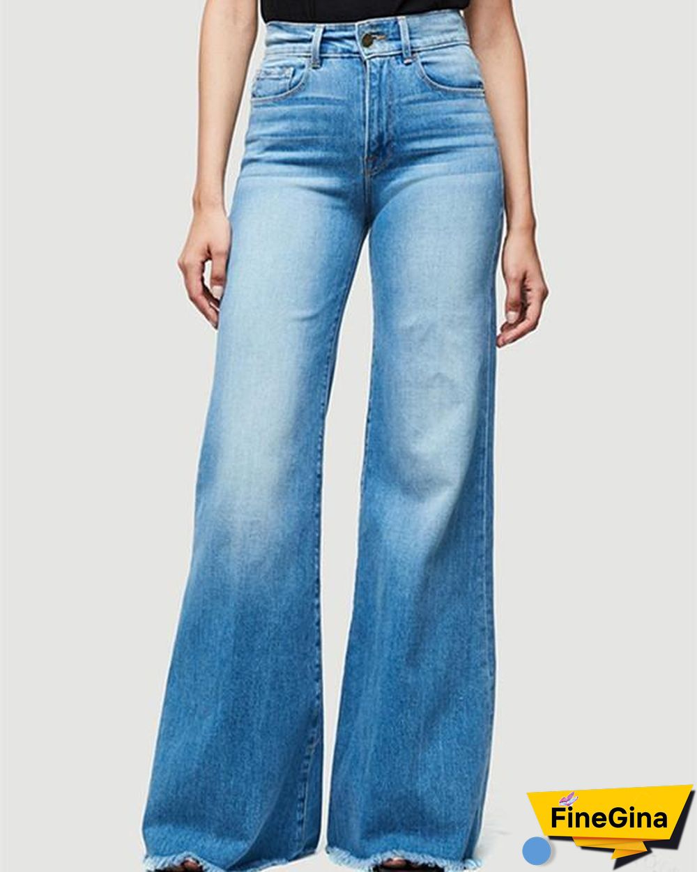 Volcom Women's Stone Step High Rise Denim Jean - Boyfriend Fit, 27" Inseam, Zipper Fly