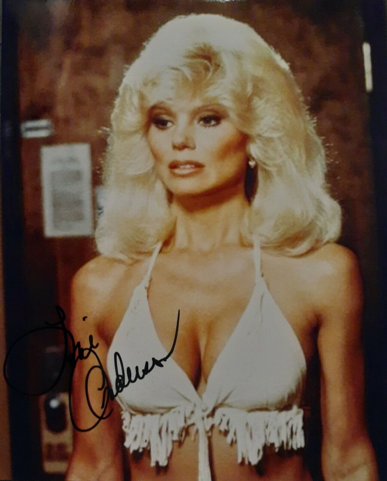 Loni Anderson signed 8x10
