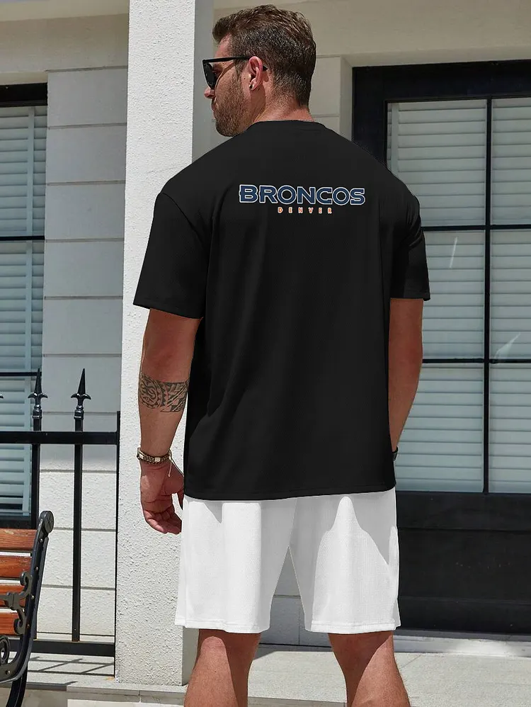 Denver Broncos  Limited Edition Top And Shorts Two-Piece Suits