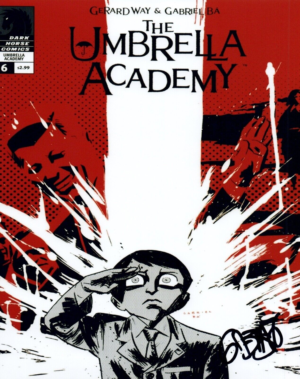 Gabriel Ba Signed Autographed 8x10 Photo Poster painting THE UMBRELLA ACADEMY Artist COA