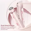 Bikini Trimmer Waterproof Body Shaver Rechargeable Electric Razor for Women