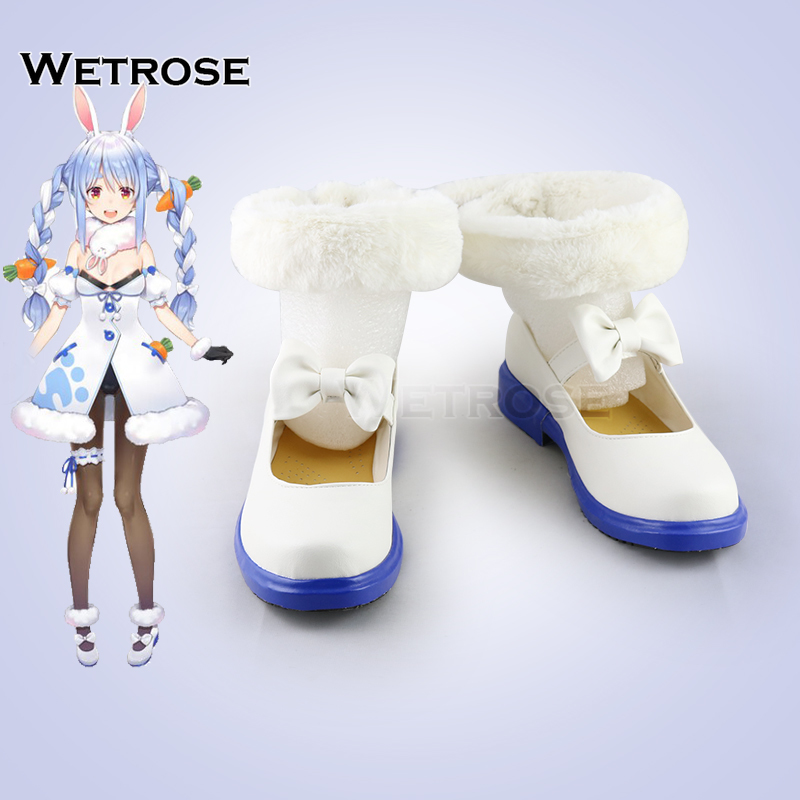 [Wetrose] Usada Pekora 兎田ぺこら Hololive EN Holo Vtuber Costume Cosplay Cos Shoes