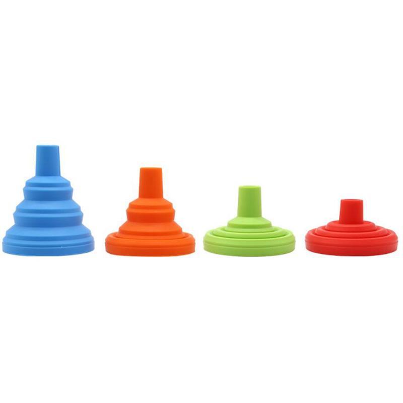 

Foldable Silicone Funnel Bead Container, A set (6pcs), 501 Original
