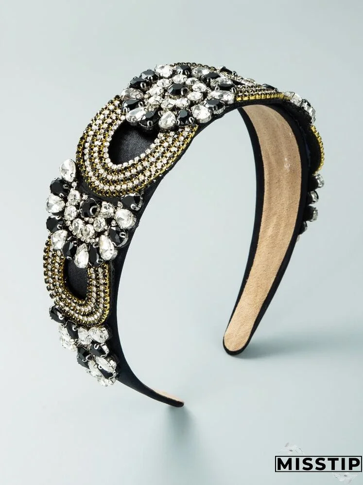 Rhinestone Decor Headband