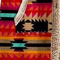 Winter Fleece Warm Hooded Jacket Women Fashion Ethnic Print Long Sleeve Vintage Coat Female Streetwear Oversize Outwear 2022 New