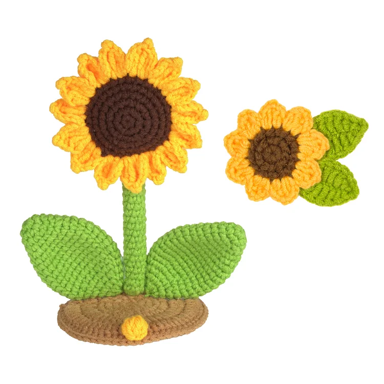 YarnSet - Crochet Kit For Beginners - Flower Stand