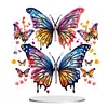 5D DIY Special Shape Diamond Painting Acrylic Desk Ornament Butterfly Decor Kit