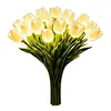 15Pcs Radiant Romantic Tulip Light LED Adjustable Tulip Night Light Warm Light L