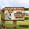 Dog Warning- Vintage Metal Signs(12*16Inch)