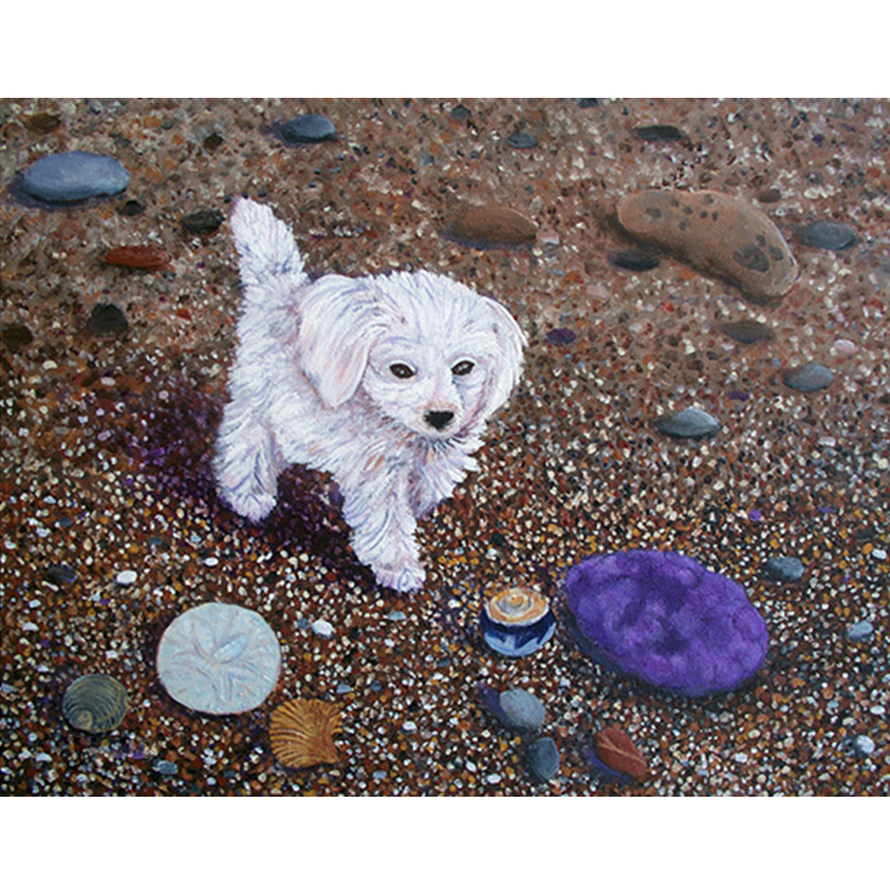

(Multi Size) Dog - Square Drill Diamond Painting, 20*30cm, 501 Original