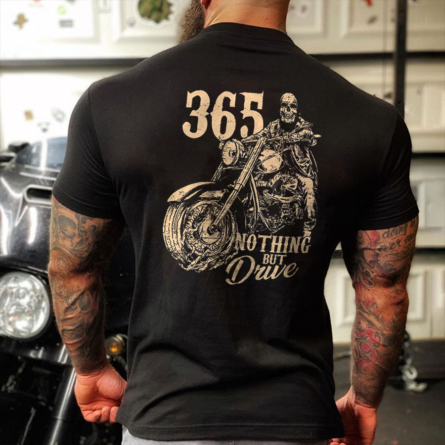 Livereid 365 Nothing But Drive Printed Men's T-shirt - Livereid