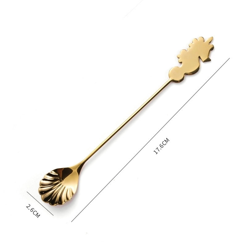 Casual Cartoon Stainless Steel Spoon Fruit Fork