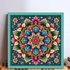 Mandala-14CT Stamped Cross Stitch 40*40cm/15.75*15.75in
