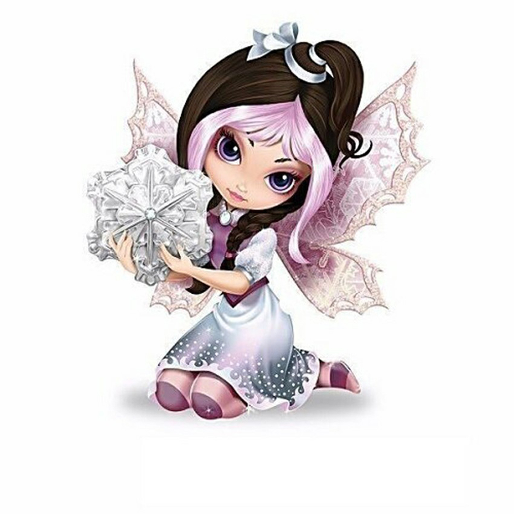 

Flower Fairy - Round Drill Diamond Painting - 40*40CM, 501 Original