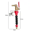 Dust Remover Water Sprayer System Nozzle Coolant Misting Dust-proof for Marble