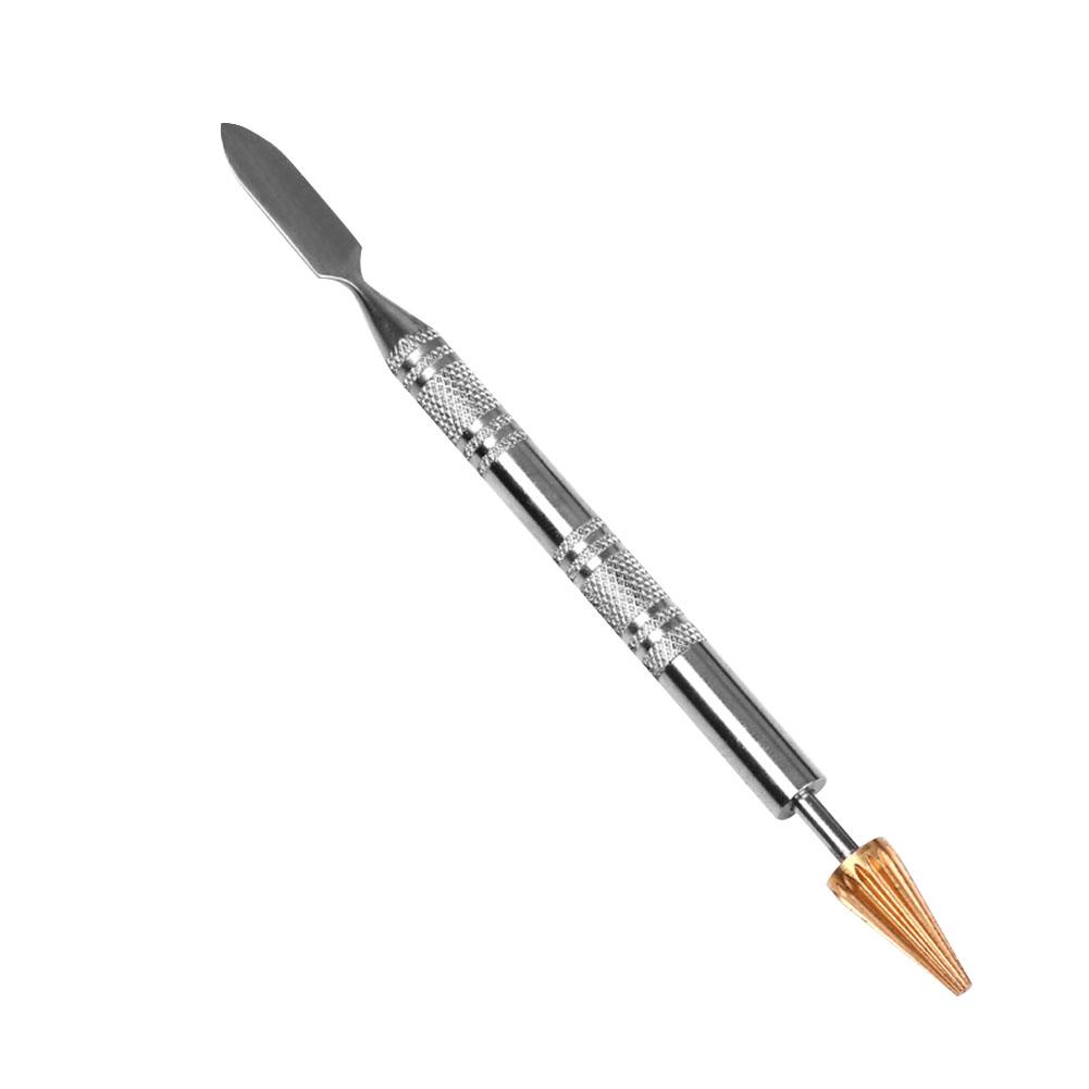 

Dual-purpose 2 Brass Head Leather Edge Oil Gluing Dye Pen Paint Roller Tool, 501 Original
