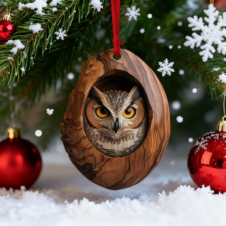 Handmade Animal Christmas Ornaments