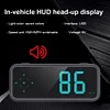 Car Head-up Display with Compass Colorful LED Display Windshield Speed Projector