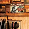Dog Warning- Vintage Metal Signs(12*16Inch)