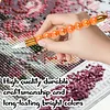 Resin Diamond Painting Point Drill Pen Dual-Ended Diamonds (Orange)
