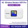 4G Lte WiFi Router 150Mbps Mini Mobile Hotspot 3000mAh Mobile Pocket WiFi Router