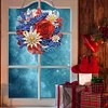 Diamond Painting Wreath Ornament for Home Window Door Decor