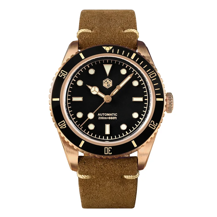 San Martin Vintage 6200 CuSn8 Bronze Luxury Men SN004-Q-B San Martin Watch san martin watchSan Martin Watch