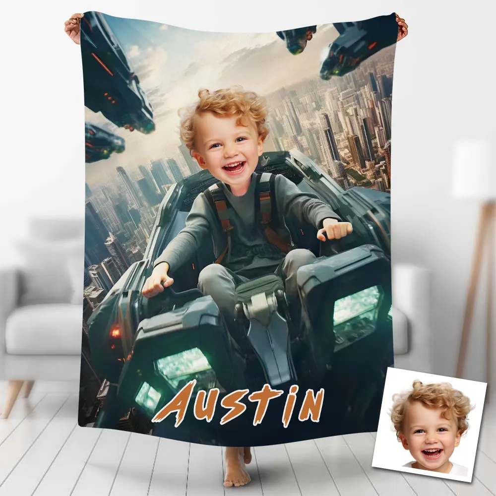 Custom Blanket Personalized Kids Gifts | Makemesurprise®
