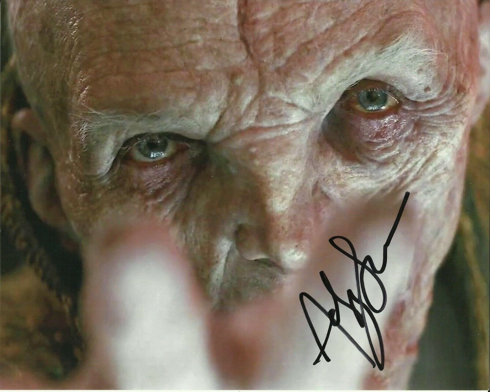 ANDY SERKIS SIGNED STAR WARS Photo Poster painting UACC REG 242 (9)