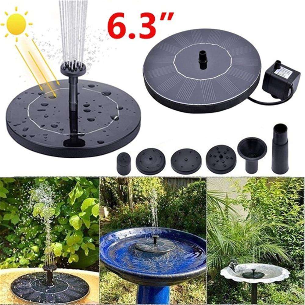 Solar Fountain Water Pump for Bird Bath