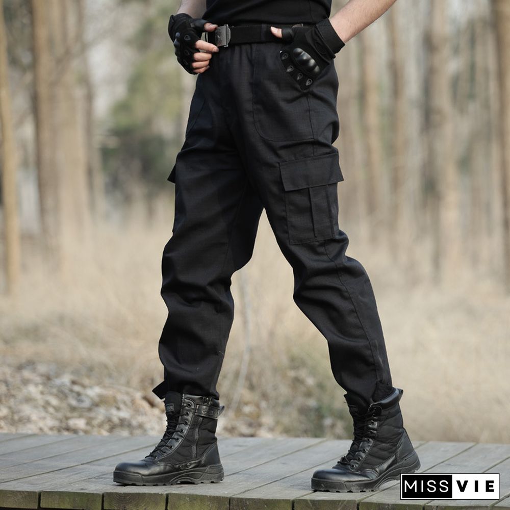 Mens Quick-Drying Wear-Resistant Tactical Pants