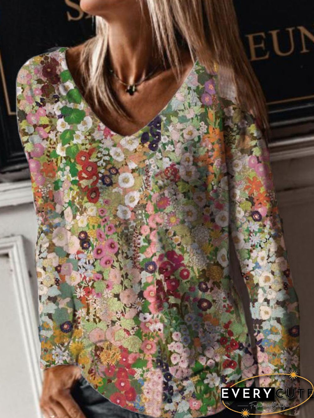 Long Sleeve Boho Tops