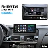 Ugode F&uuml;r BMW X3 F25 X4 F26 2011-2021 year Apple CarPlay Android Auto Display Monitor Upgrade Autoradio Stereo 