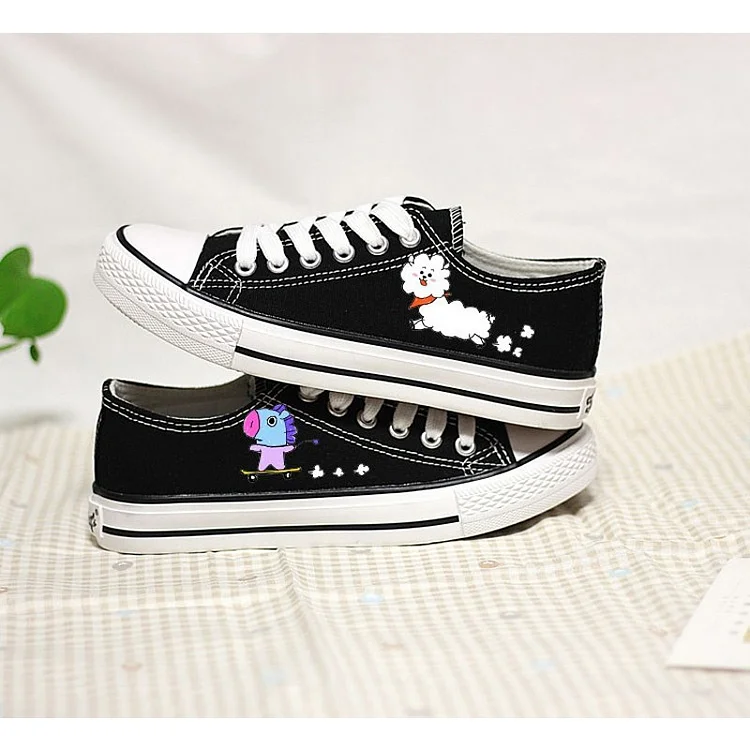 Bts on sale painted shoes