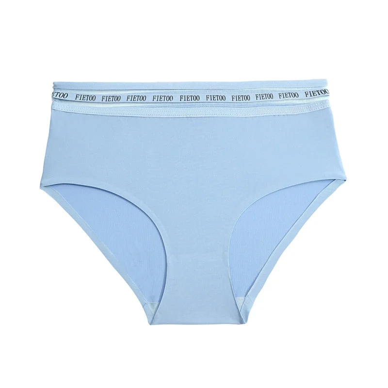 Women's Lingerie Seamless Panties Perspective Waist Band Finetoo Design Female Panties Underpanties Sexy Underwear Briefs Girls