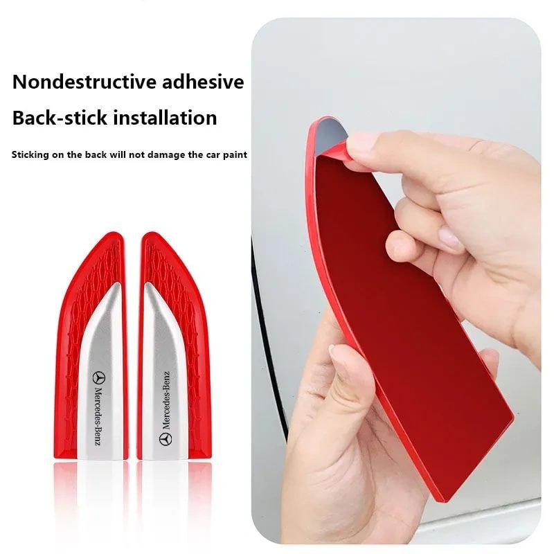 Car side fender anti-collision stickers