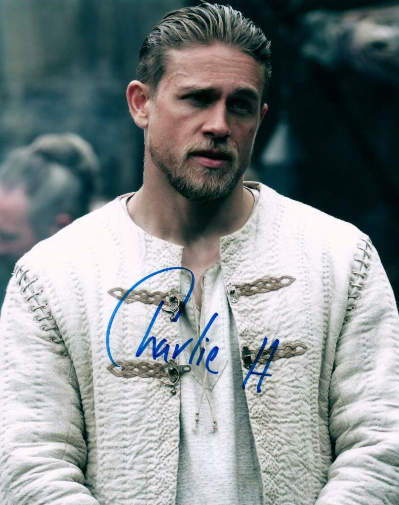 Charlie Hunnam Signed 8x10 Photo Poster painting Autographed picture plus COA