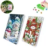 2pcs DIY 5d Diamond Painting Acryl Schmuckschatulle Kit Geschenk für Erwachsene (Schneemann)