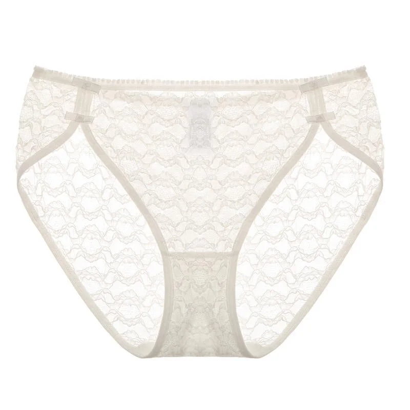 1/2PC Lace Women's Panties Sexy Underwear Cotton Crotch Briefs Female Underpants Panties Floral Mesh Perspective Pantys Lingerie