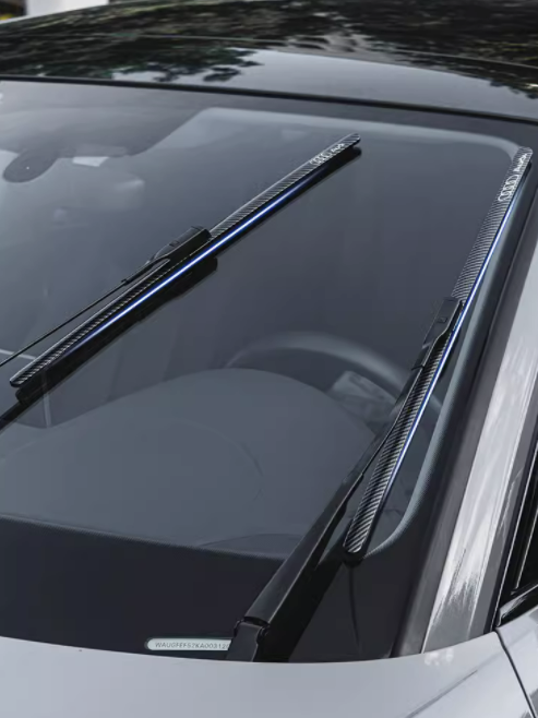 Carbon fiber pattern exclusive logo wiper(2PC)