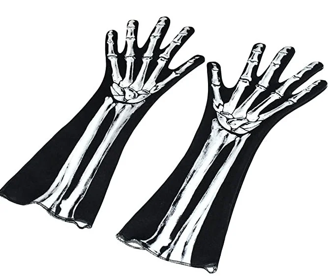 Halloween Costumes Horror Skeleton Ghost Socks Gloves Suit 2024 - Xpluswear