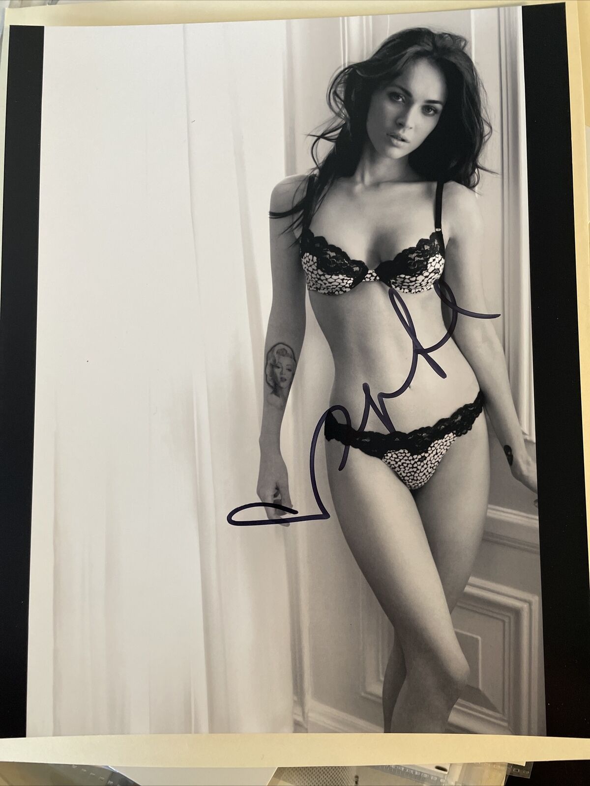 MEGAN FOX Signed Photo Poster painting Autographed 8x10 TRANSFORMERS New Girl HOPE & FAITH COA