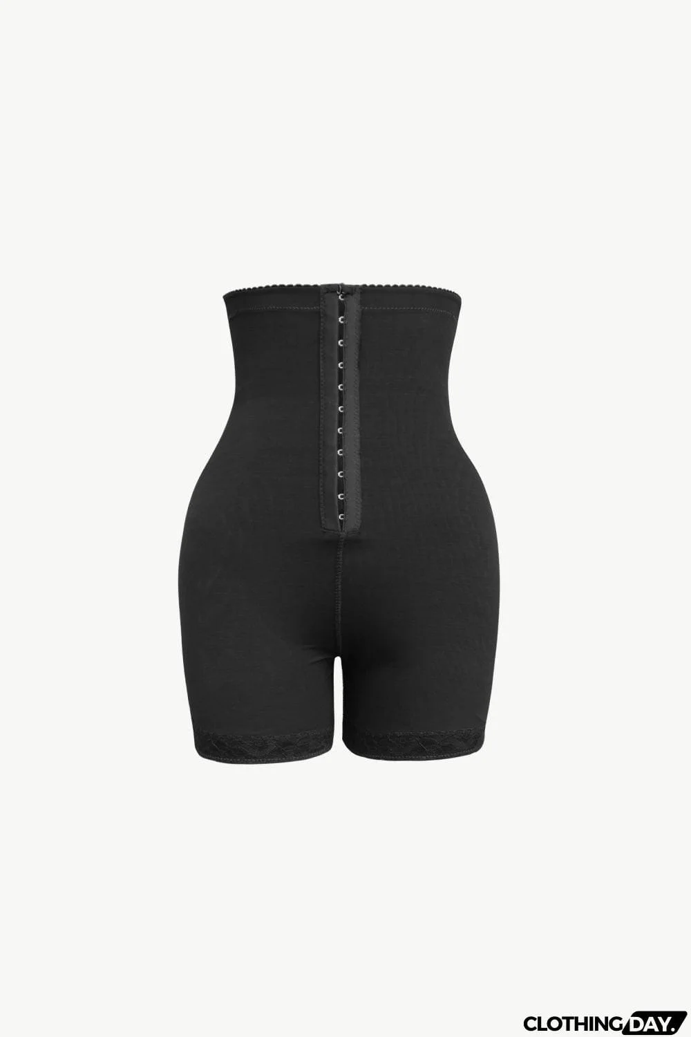 Full Size Hook-and-Eye Shaping Shorts