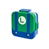 Stainless steel lunchbox in the shape of a backpack