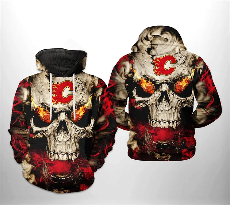 Calgary Flames
3D Printed Hooded Pocket Pullover Hoodie