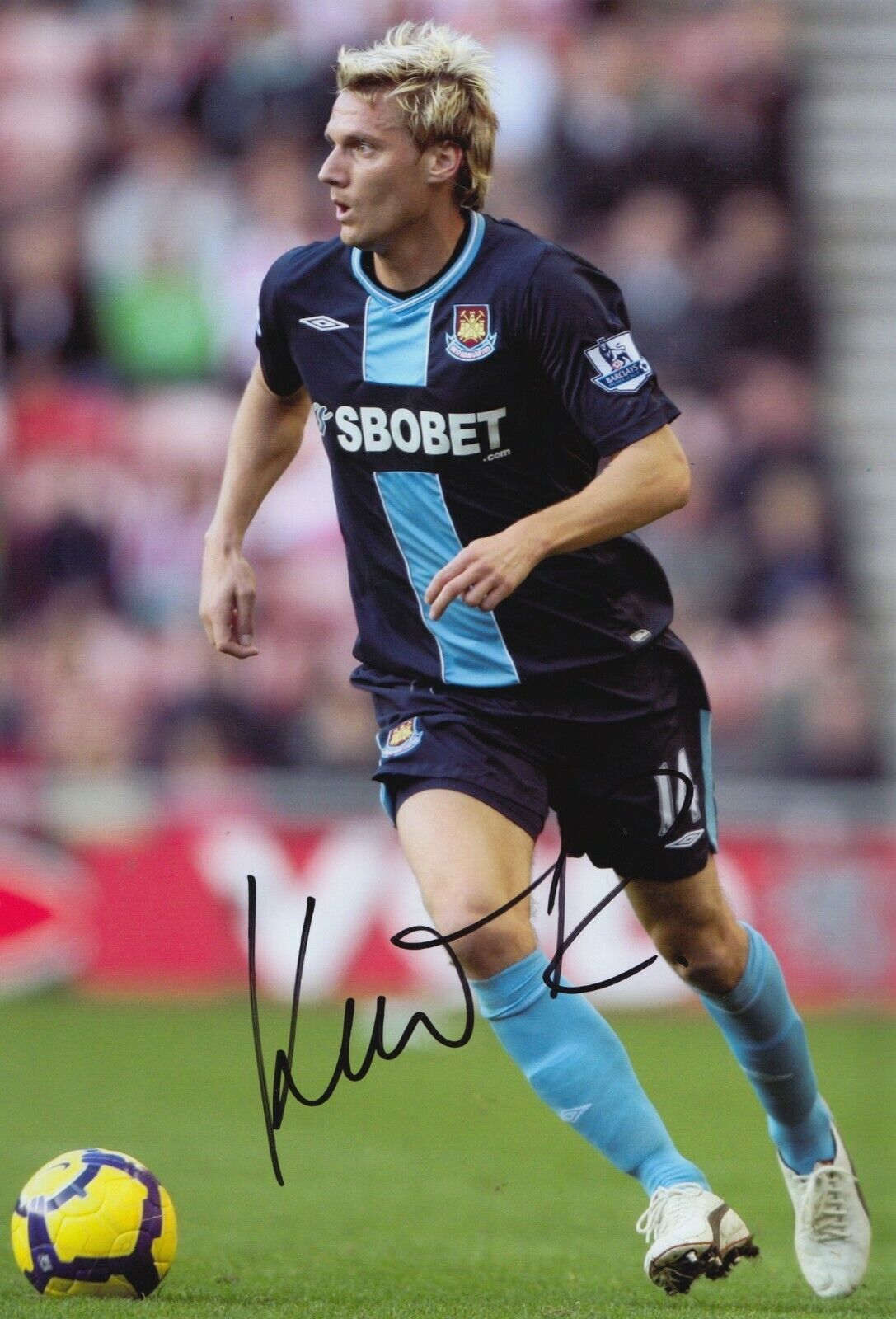 Radoslav Kovac Hand Signed 12x8 Photo Poster painting - West Ham United Autograph.