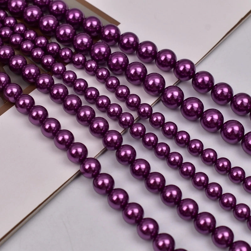 1 Piece Minimalist Round Freshwater Pearl Jewelry Accessories