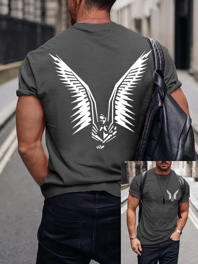 Men's Rock Band Print T-Shirt